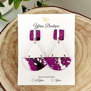 ✨Modern artisan earrings ✨